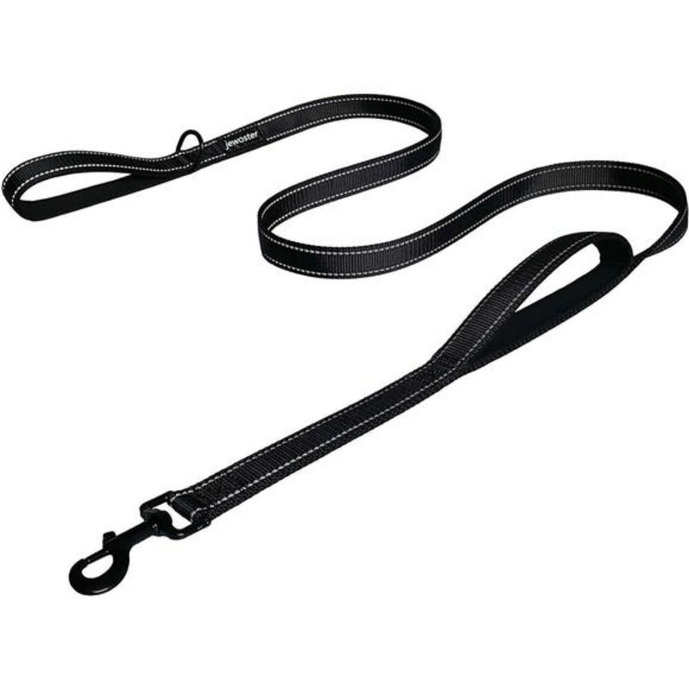 Heavy Duty Dog Leash - 2 Handles by Padded Traffic Handle, 6foot Long